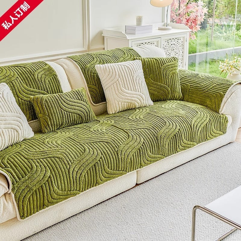 Thick Plush Non-Slip Sofa Cushion