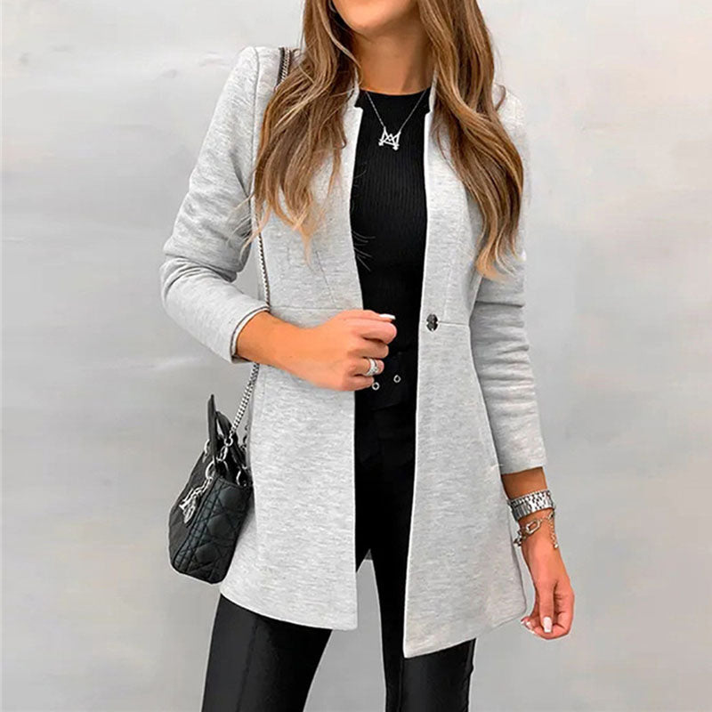 Chic Women's Tailored Suit Jacket