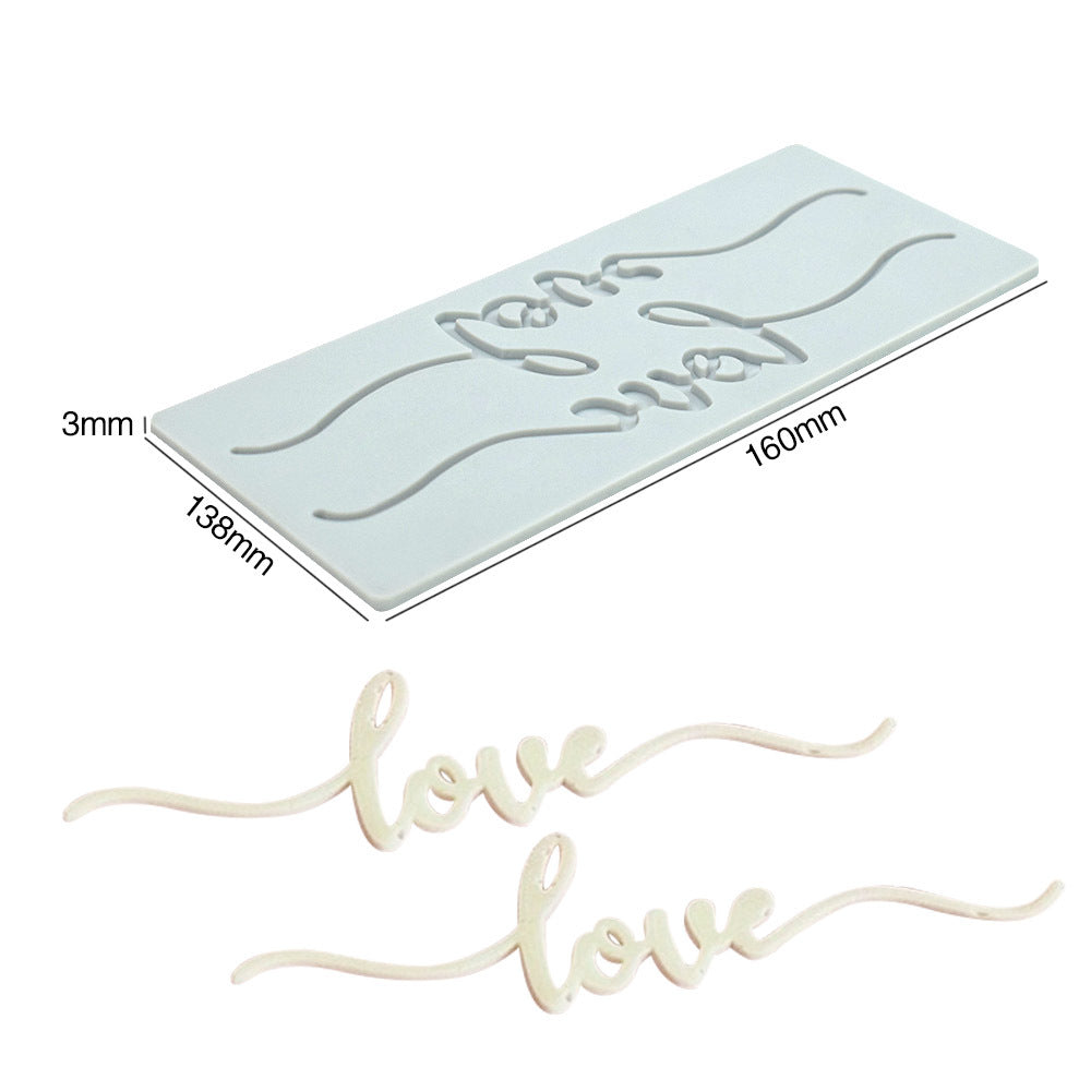Silicone Mold for Petal Leaf Geometric Baking Decor