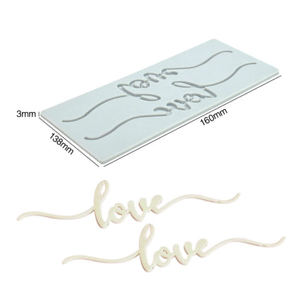 Silicone Mold for Petal Leaf Geometric Baking Decor