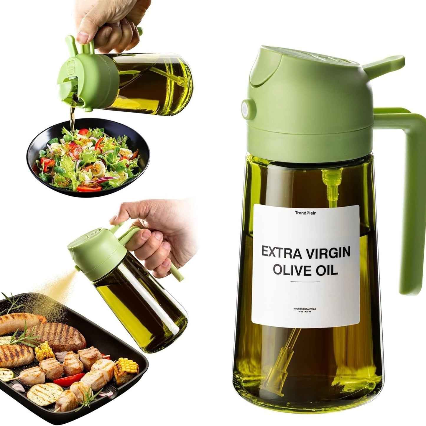 Portable Glass Oil Sprayer