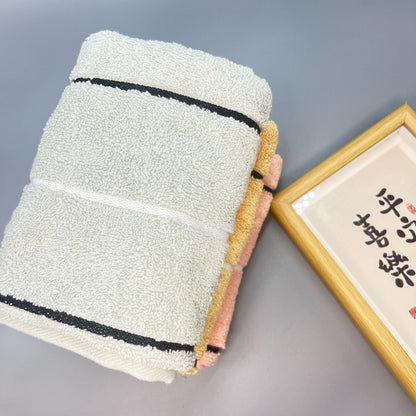 Embroidered Logo Cotton Face Towels for Wholesale