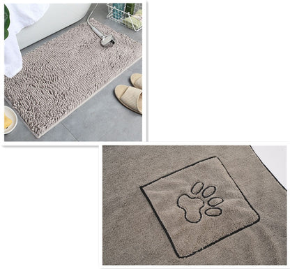 Thick Absorbent Bathroom Floor Mat