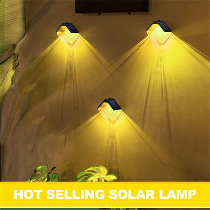 Waterproof IP65 Solar Powered Outdoor Wall Lamp
