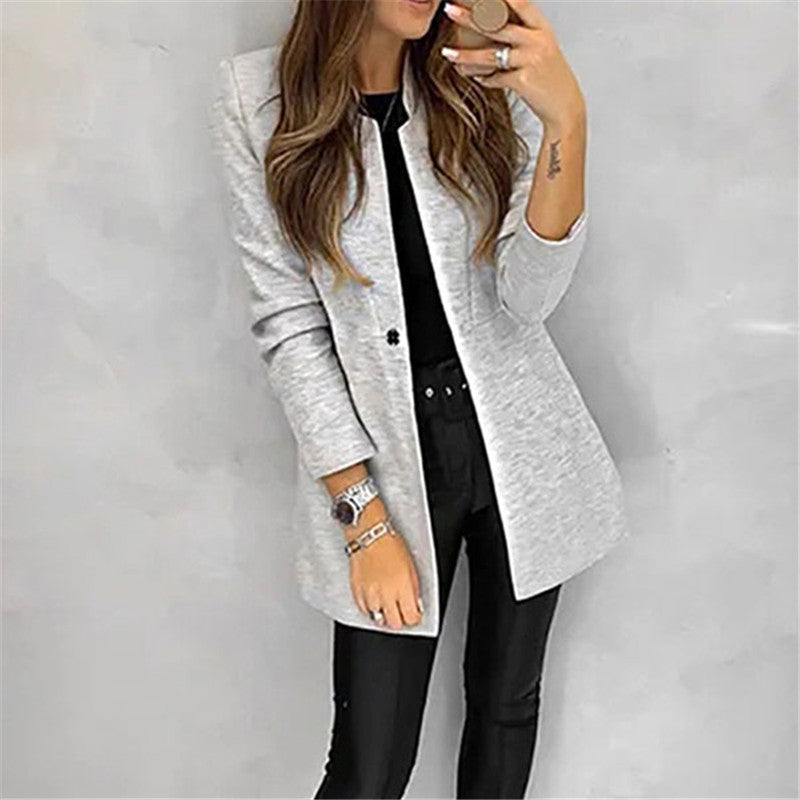 Chic Women's Tailored Suit Jacket