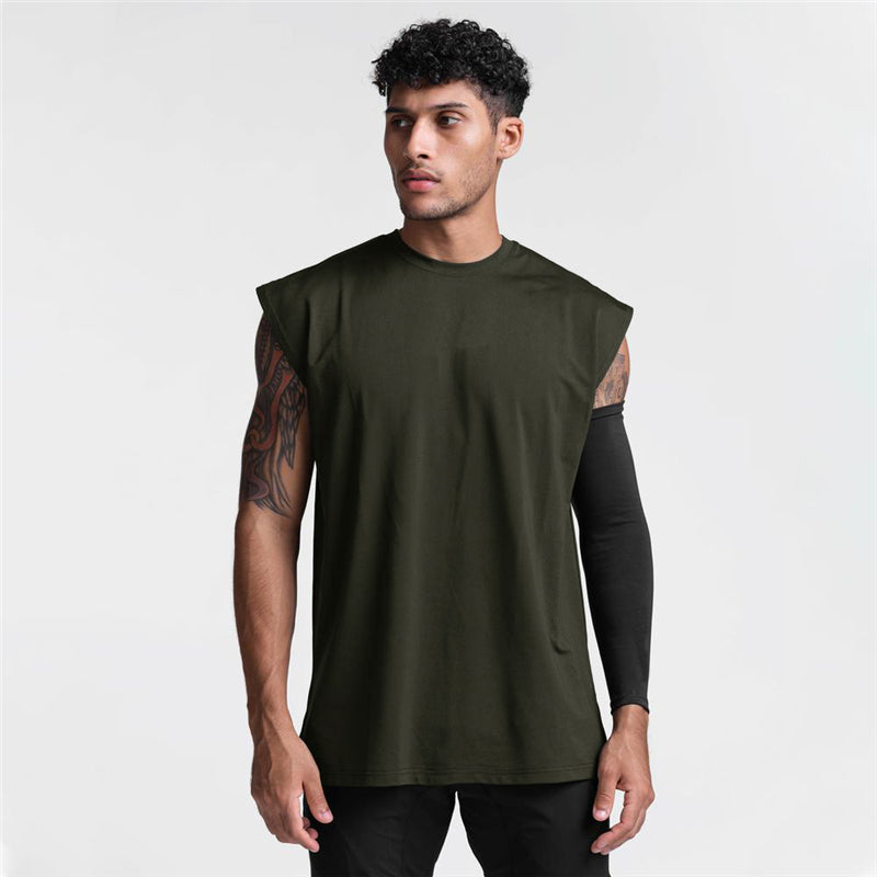 Quick Drying Loose Fit Round Neck Vest
