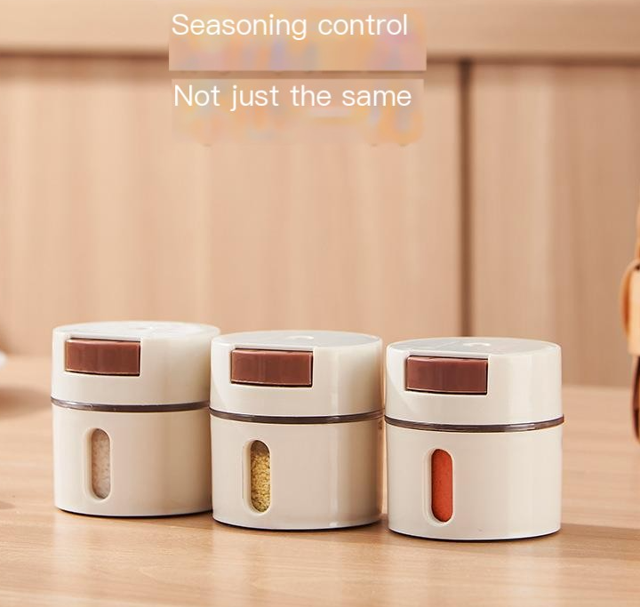 Magnetic Salt Dispenser Set for Kitchen Use