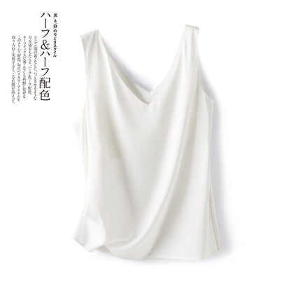 Chic Women's Satin Silk Top