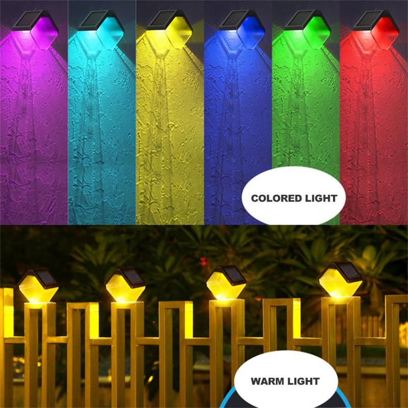 Waterproof IP65 Solar Powered Outdoor Wall Lamp