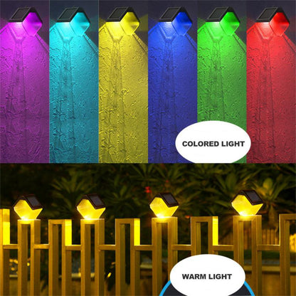 Waterproof IP65 Solar Powered Outdoor Wall Lamp