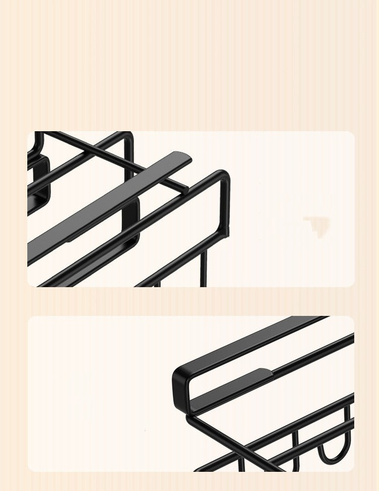 Metal Chopping Board and Lid Storage Rack