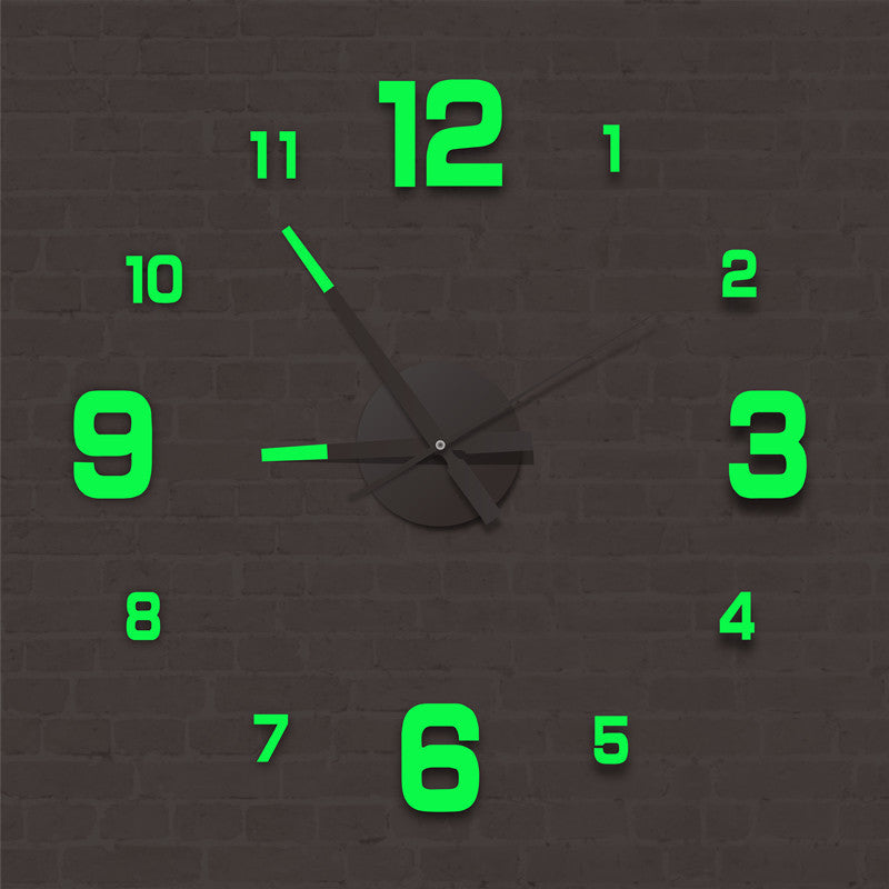 Modern Creative Quartz Wall Clock for Living Room
