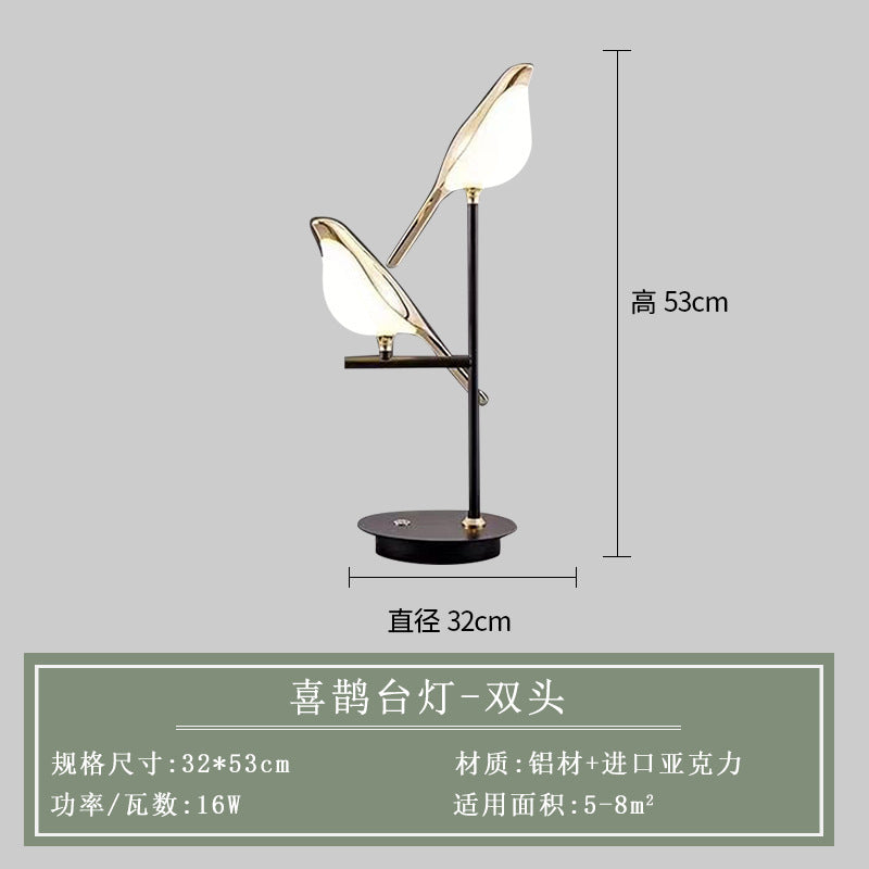 Modern Minimalist Creative Bird Wall Light for Home