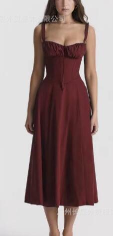 Chic Floral Maxi Dress - Waist Defined