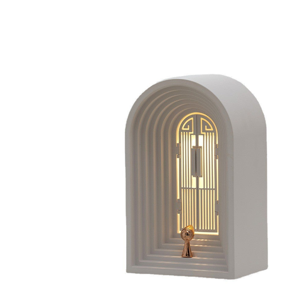 Nordic LED Table Lamp with Bluetooth Speaker and Night Light