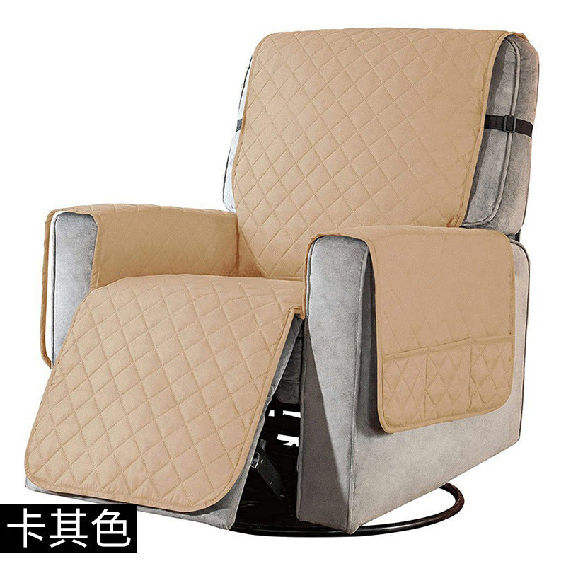 Knitted Universal Sofa Cover for Armchair (Solid Color)