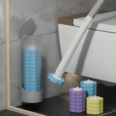 Bathroom Wall-mounted Long Handle Cleaning Sets