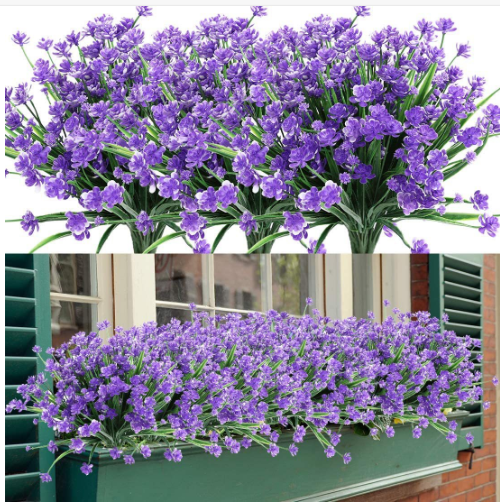 Artificial Flowers for Outdoor Decorations (Single Piece)