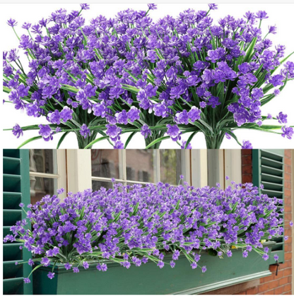 Artificial Flowers for Outdoor Decorations (Single Piece)