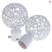 2pcs Iron Curtain Rod Finials - 22mm & 28mm Diameter