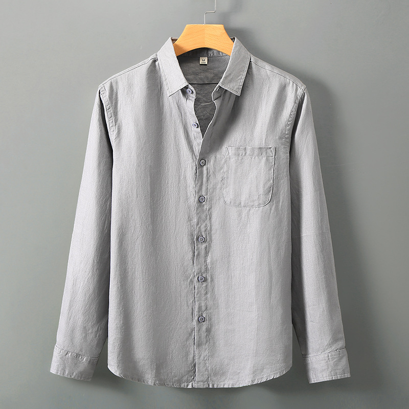 Breezy Linen Long-Sleeve
