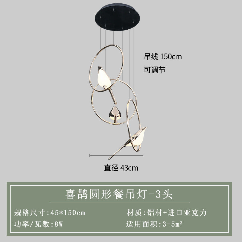 Modern Minimalist Creative Bird Wall Light for Home