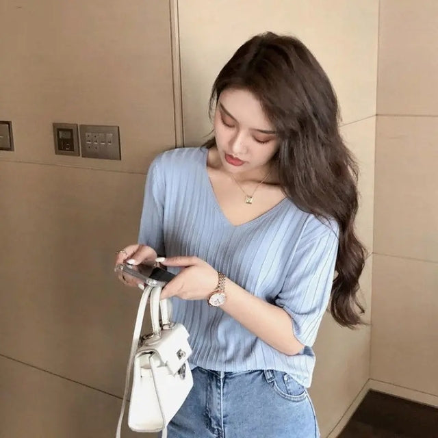 Ice Silk Summer Chic Tee