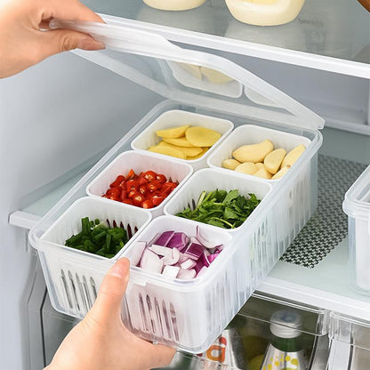Kitchen Onion Ginger Garlic Storage Box for Refrigerator