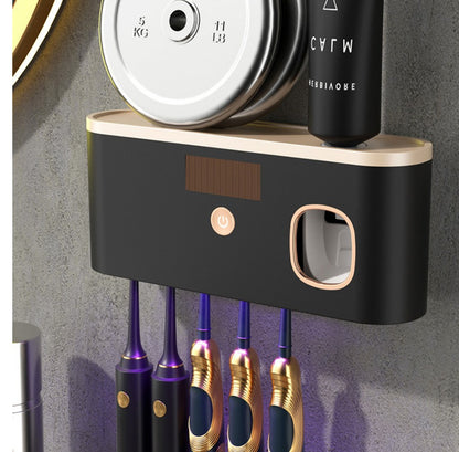 USB UV Toothbrush Sterilizer Wall Holder