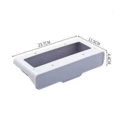 Stylish Under Cabinet Storage Box for Desk Organization