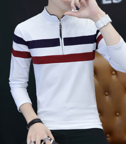 Men's Slim-Fit Long Sleeve T-Shirt
