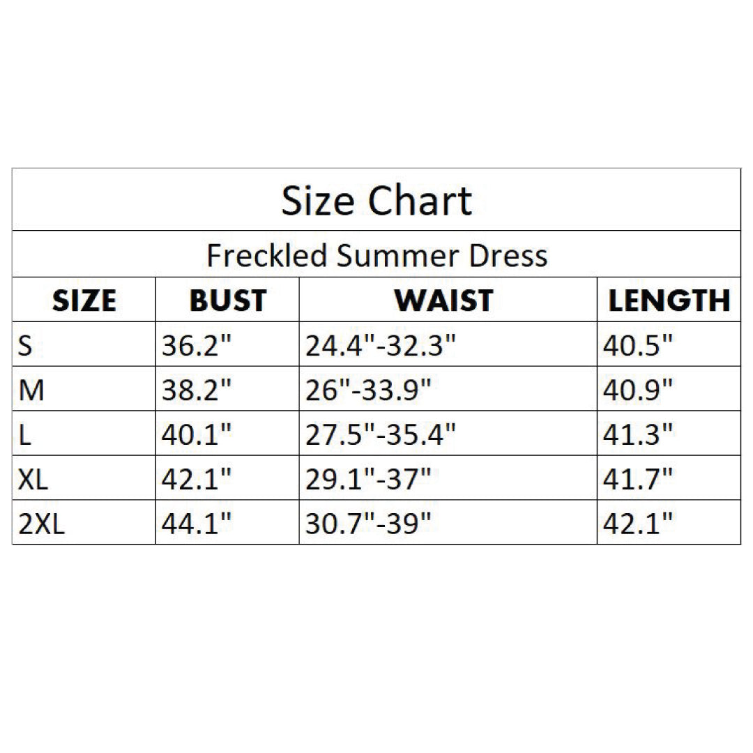 Sunny Freckle Midi Dress