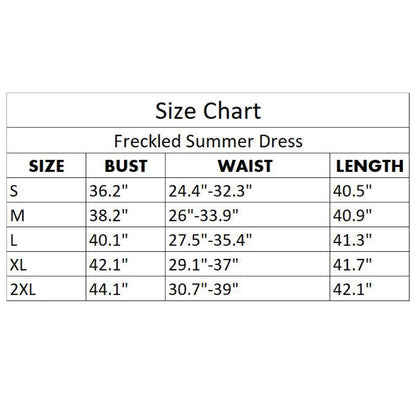 Sunny Freckle Midi Dress