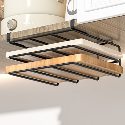 Metal Chopping Board and Lid Storage Rack