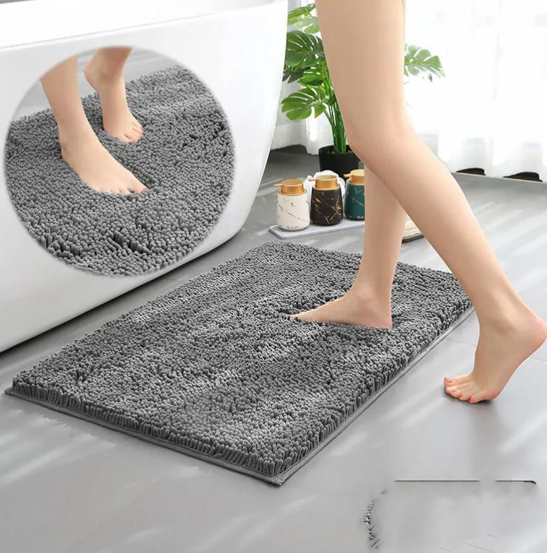 Encrypted Chenille Absorbent Door Mat