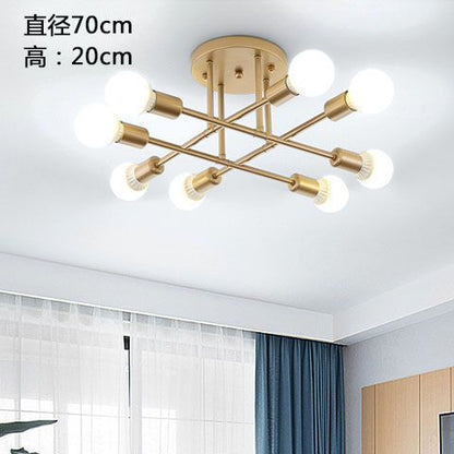 Modern Minimalist LED Ceiling Light for Bedroom and Living Room