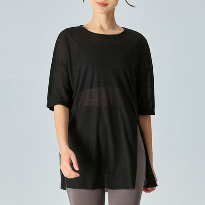 Lightweight Loose Yoga Cover-Up for Women
