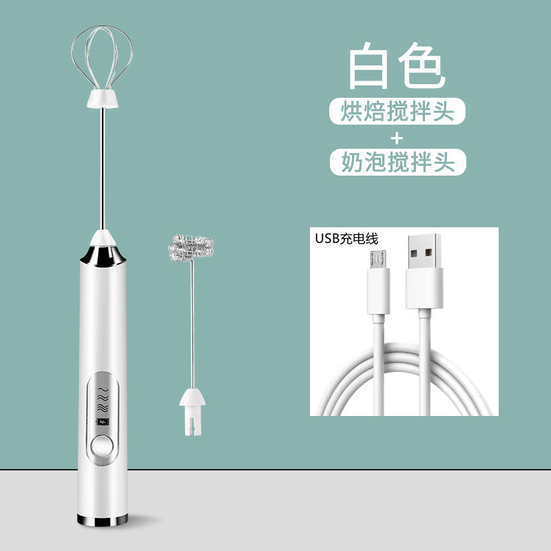 Electric Handheld Egg Beater for Baking and Mixing
