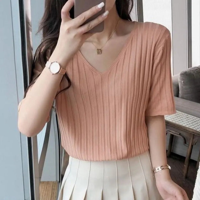 Ice Silk Summer Chic Tee