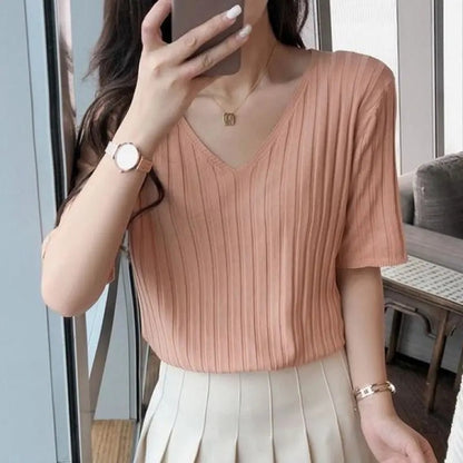 Ice Silk Summer Chic Tee