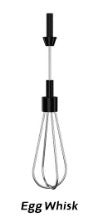 Manual Stainless Steel Hand Mixer for Home Use