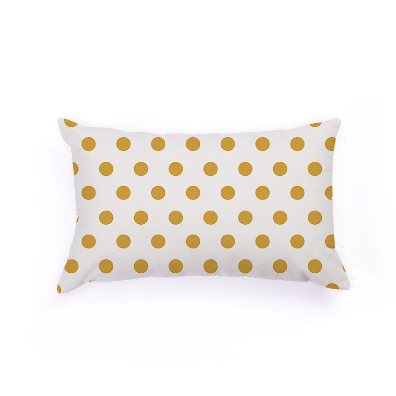 Nordic Geometric Elk Flag Custom Plush Pillow