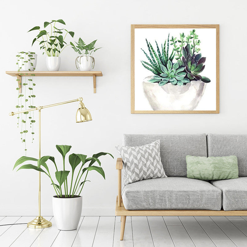 5D Diamond Painting DIY Succulent Decoration Series