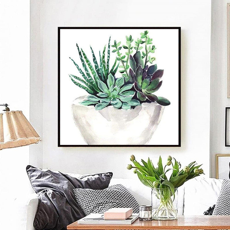 5D Diamond Painting DIY Succulent Decoration Series