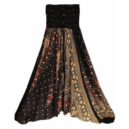 Boho Big Crotch Yoga Pants Jumpsuit