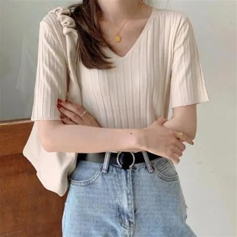 Ice Silk Summer Chic Tee