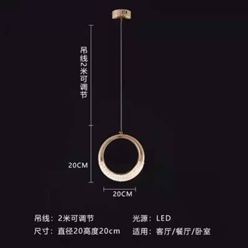 Nordic Creative Modern Bedroom Pendant Light Fixture