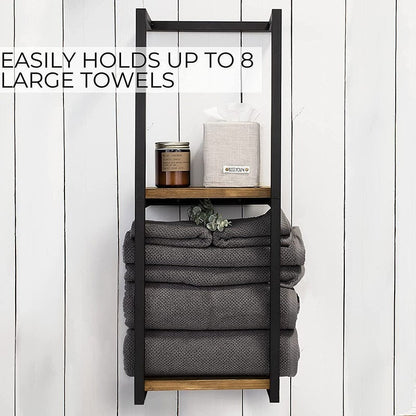 Bathroom Wall Towel Rack