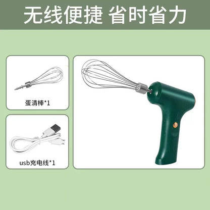 Electric Handheld Egg Beater for Baking and Mixing