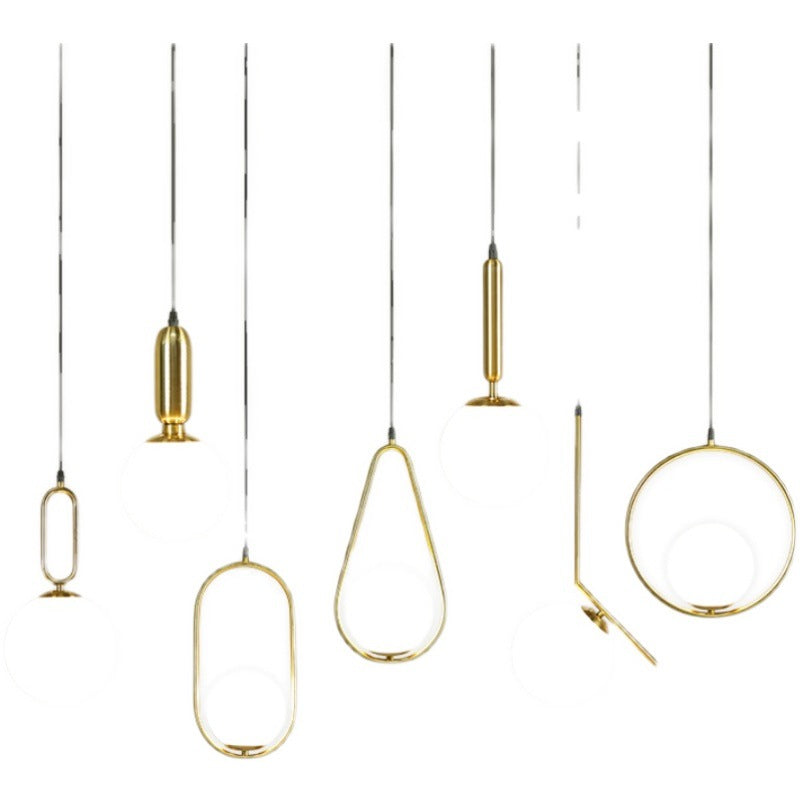 Nordic-Style Minimalist Pendant Light for Bedroom